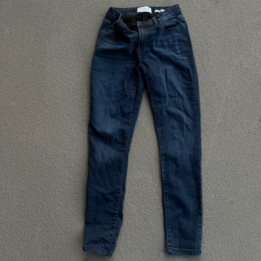 Men's Dark Blue Slim Jeans